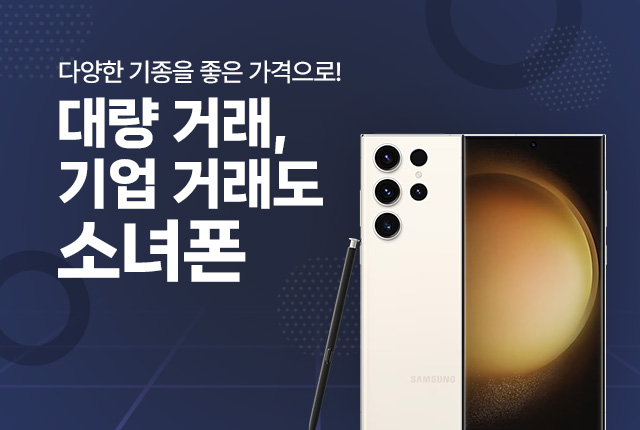 업무용 세컨폰, 기업 거래 전문 소녀폰